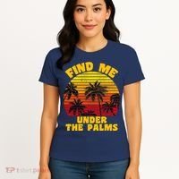 Find Me Under The Palms Women's T-Shirt thumb 4