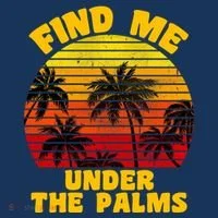 Find Me Under The Palms Kids Long Sleeve Shirt thumb 2