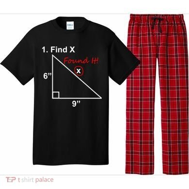 Find X Found It Funny Math School Pajama Set