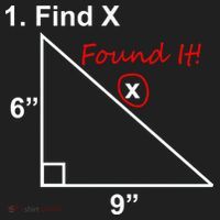 Find X Found It Funny Math School Hat thumb 2