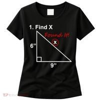 Find X Found It Funny Math School Women's T-Shirt thumb 0