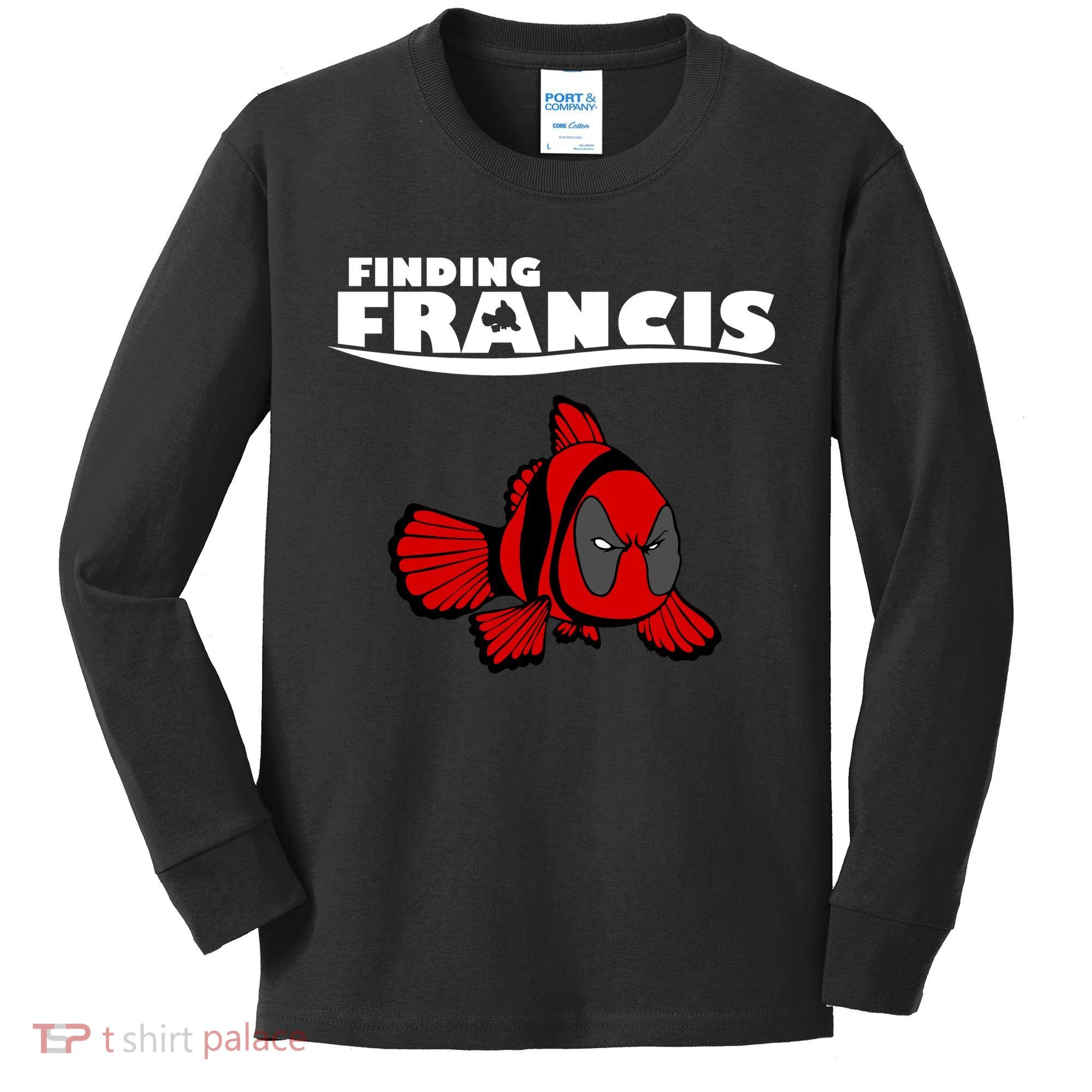 Finding Francis Movie Parody Kids Long Sleeve Shirt