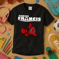 Finding Francis Movie Parody Kids T-Shirt thumb 3