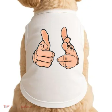Finger Guns Doggie Tank