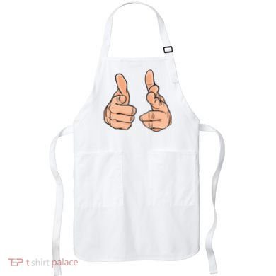 Finger Guns Apron