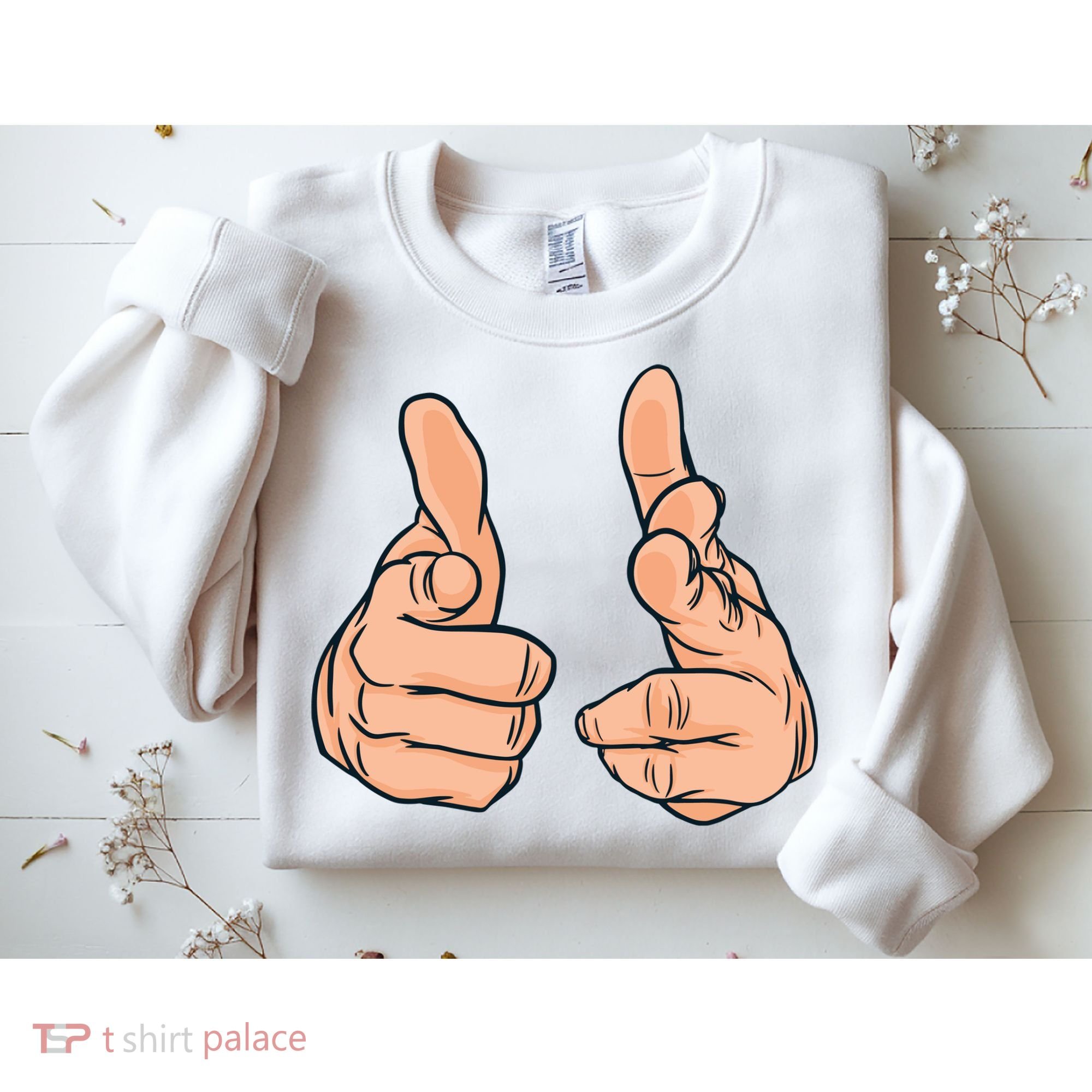 Finger Guns Sweatshirt