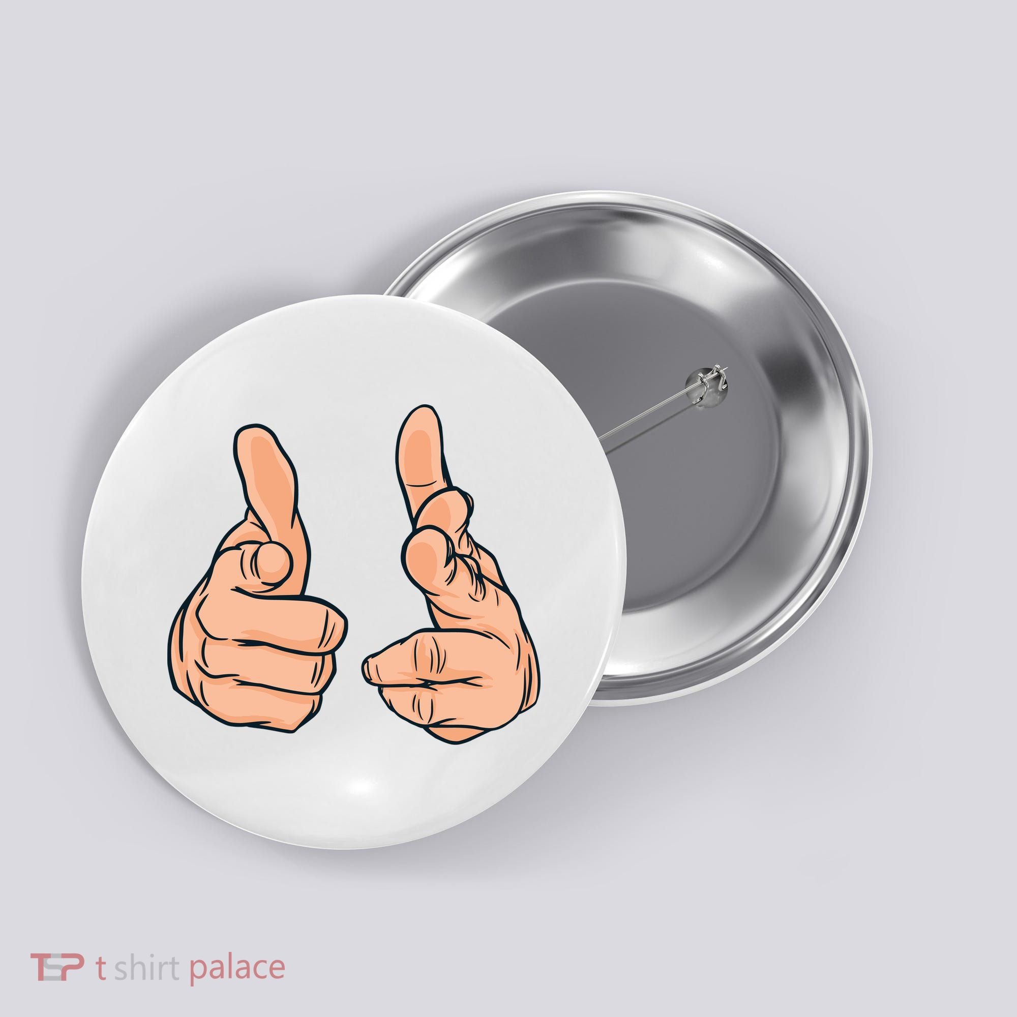 Finger Guns Button