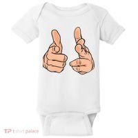 Finger Guns Baby Bodysuit thumb 0