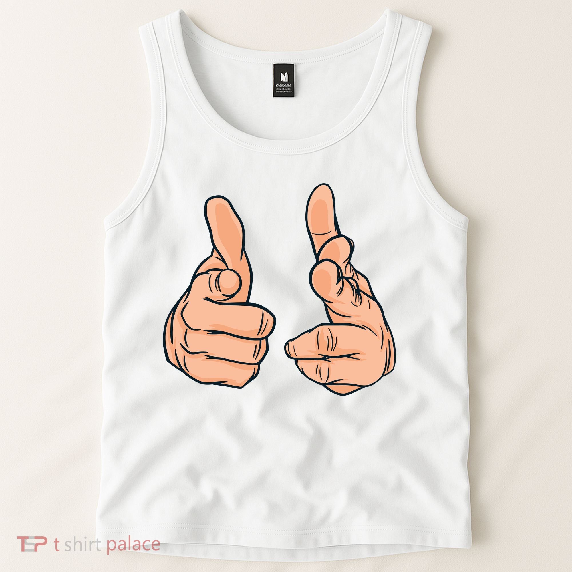 Finger Guns Tank Top
