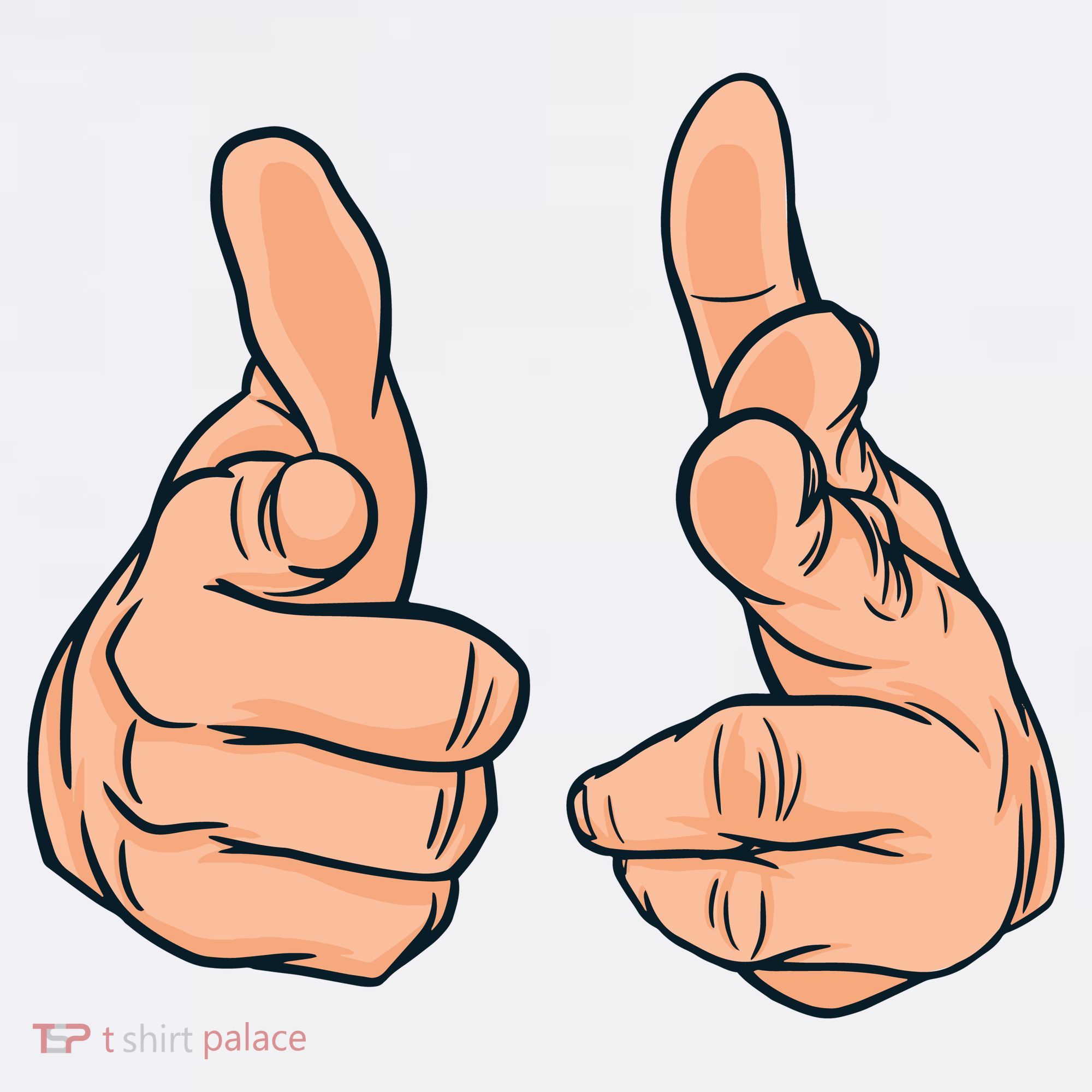Finger Guns Kids Sweatshirt