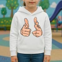 Finger Guns Kids Hoodie thumb 3