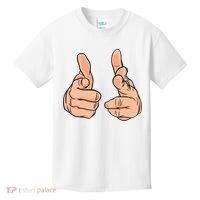 Finger Guns Kids T-Shirt thumb 0
