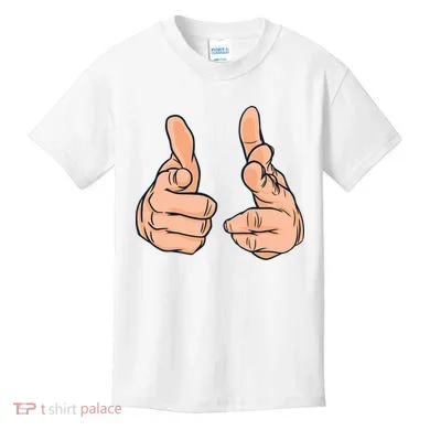Finger Guns Kids T-Shirt