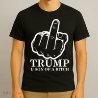 Finger Trump U Son of a B T-Shirt thumb 3