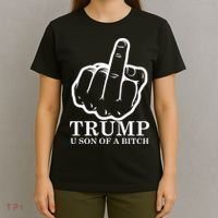 Finger Trump U Son of a B T-Shirt thumb 4