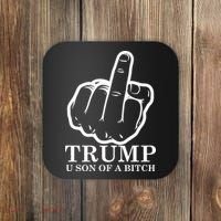 Finger Trump U Son of a B Coaster thumb 0