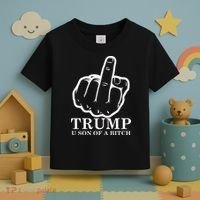 Finger Trump U Son of a B Toddler T-Shirt thumb 3