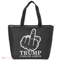 Finger Trump U Son of a B Tote Bag thumb 0