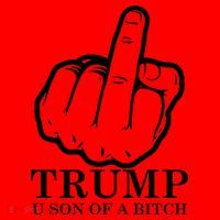 Finger Trump U Son of a B Santa Hat thumb 1