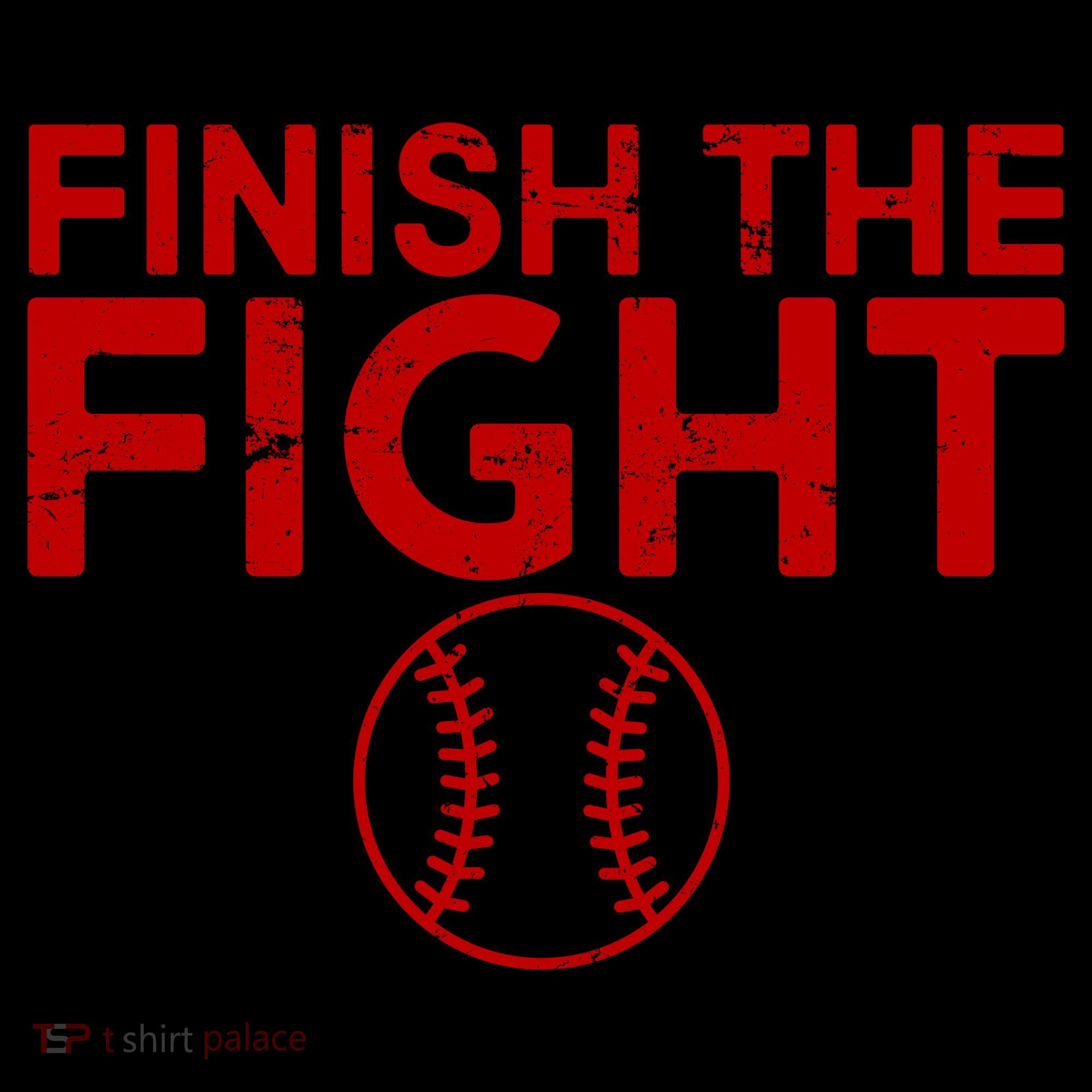 Finish The Fight Washington Baseball Coffee Mug