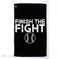 Finish The Fight Washington Baseball Golf Towel thumb 0