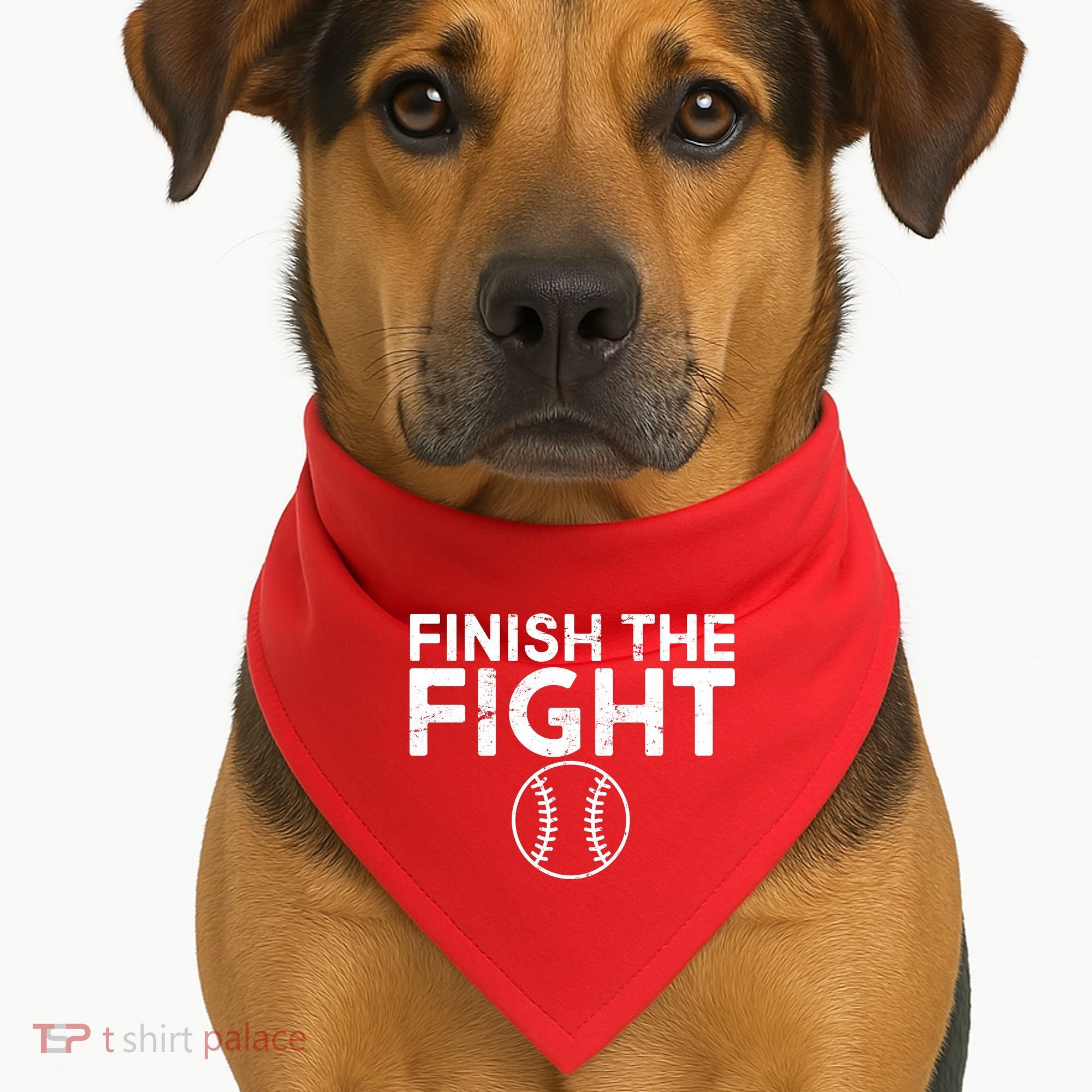Finish The Fight Washington Baseball USA-Made Doggie Bandana