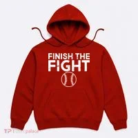 Finish The Fight Washington Baseball Hoodie thumb 0