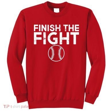 Finish The Fight Washington Baseball Sweatshirt