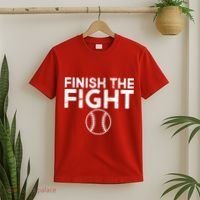 Finish The Fight Washington Baseball T-Shirt thumb 2