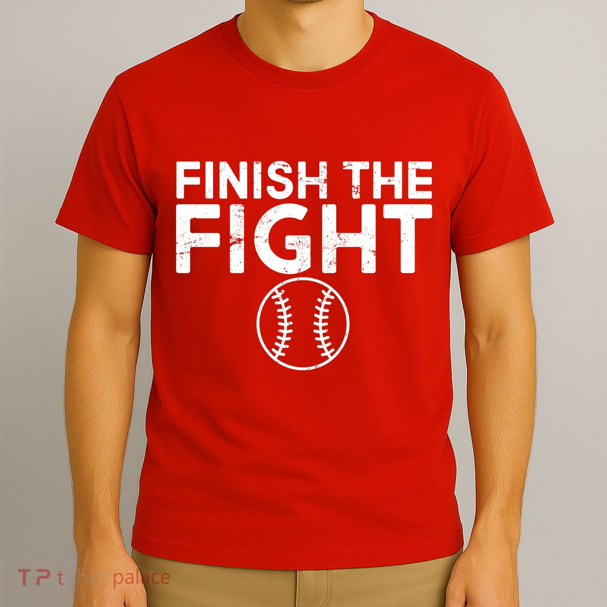 Finish The Fight Washington Baseball T-Shirt