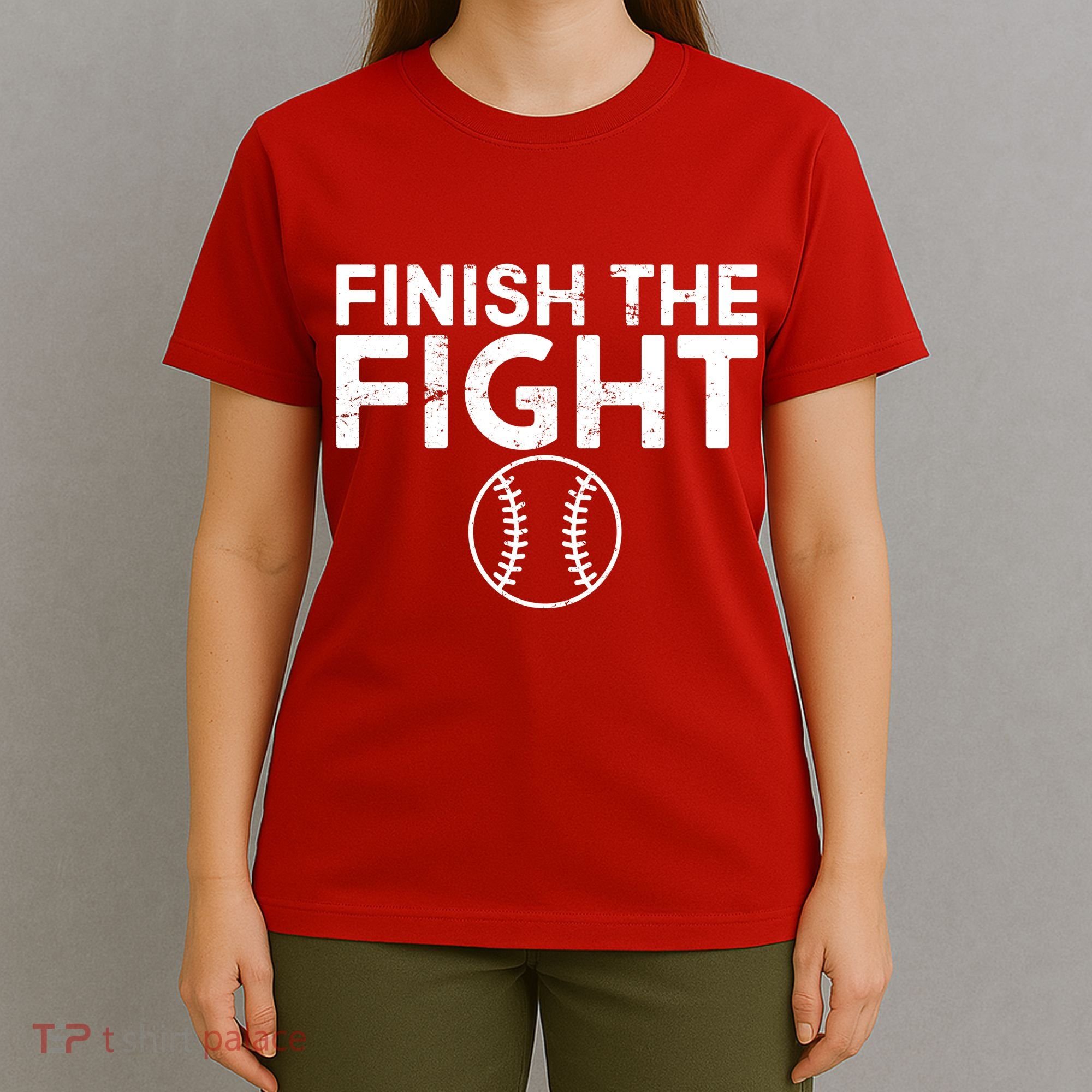 Finish The Fight Washington Baseball T-Shirt