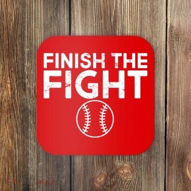 Finish The Fight Washington Baseball Coaster