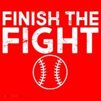 Finish The Fight Washington Baseball Ornament thumb 1