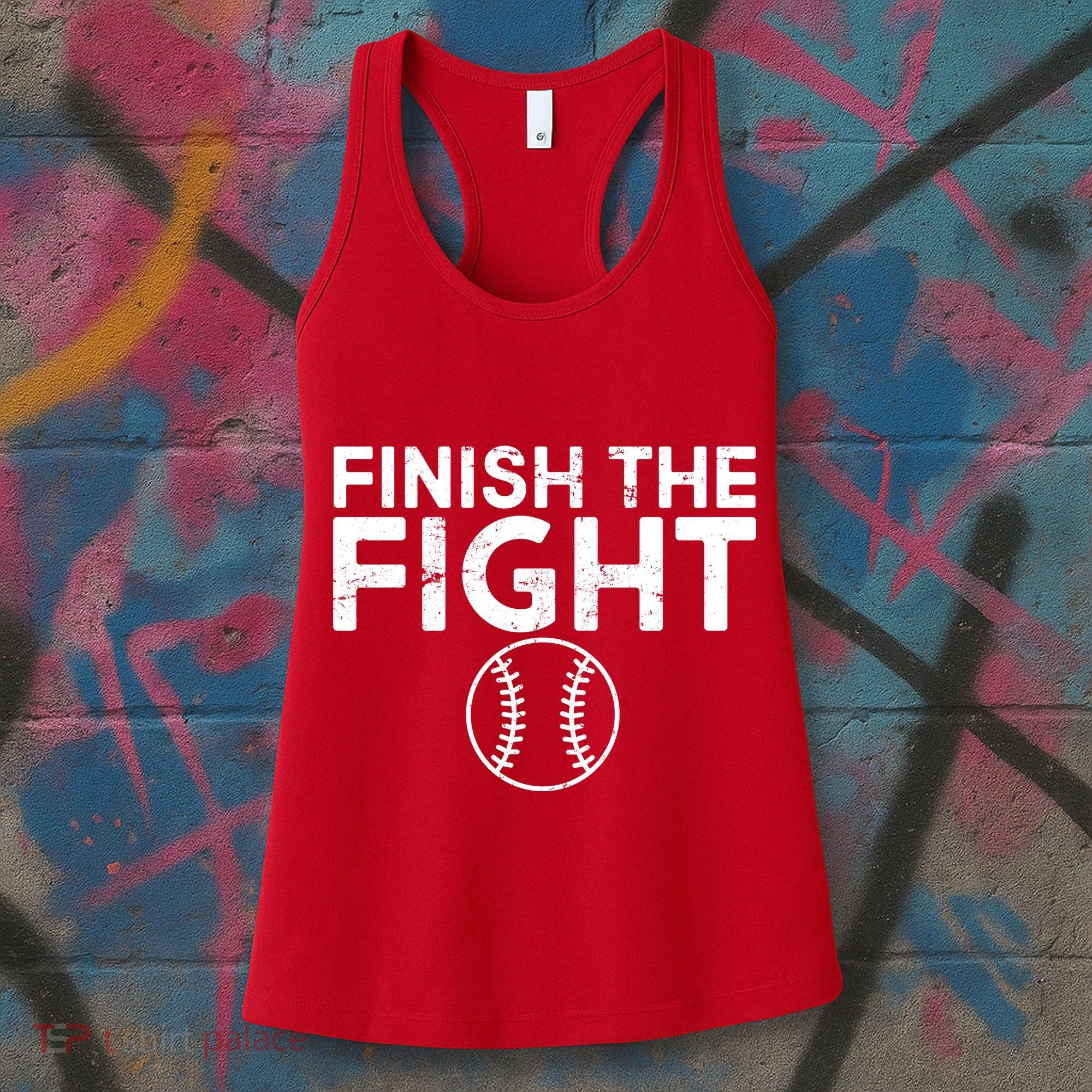 Finish The Fight Washington Baseball Women's Tank Top