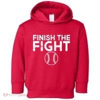 Finish The Fight Washington Baseball Toddler Hoodie thumb 0
