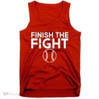 Finish The Fight Washington Baseball Tank Top thumb 0