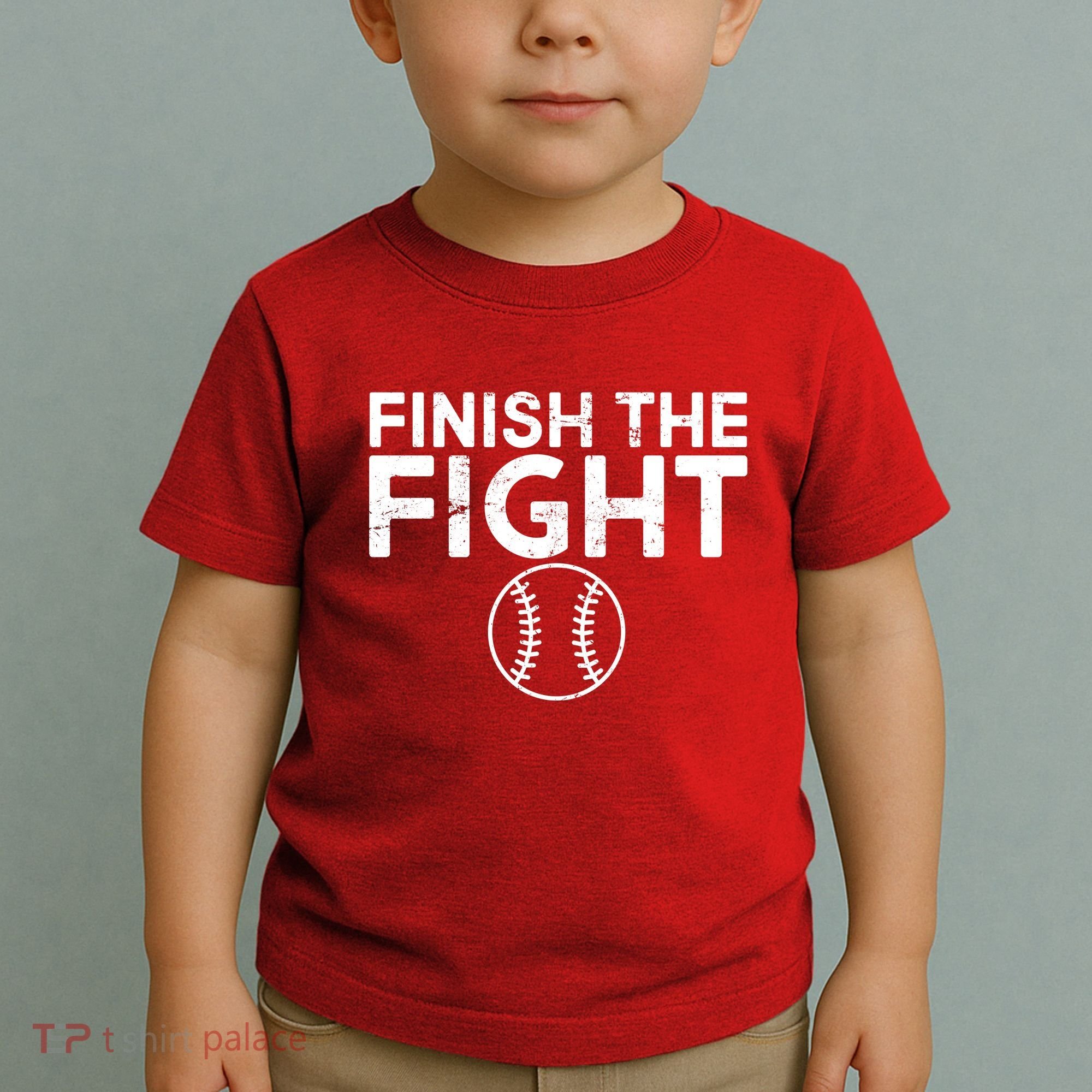 Finish The Fight Washington Baseball Toddler T-Shirt