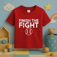 Finish The Fight Washington Baseball Toddler T-Shirt thumb 3