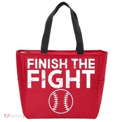 Finish The Fight Washington Baseball Tote Bag
