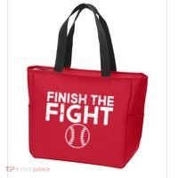 Finish The Fight Washington Baseball Tote Bag thumb 3