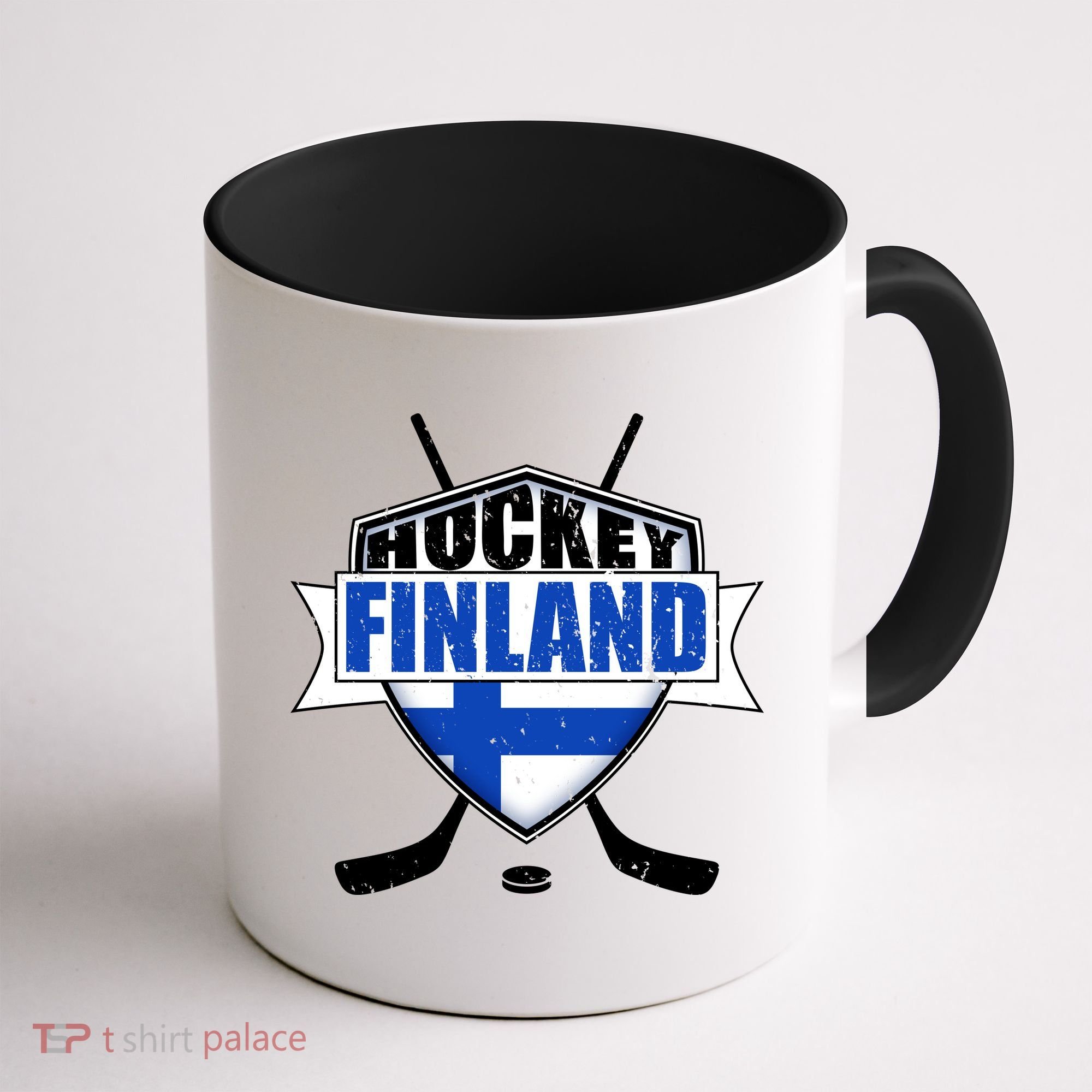 Finland Hockey Team Shield Coffee Mug