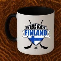 Finland Hockey Team Shield Coffee Mug thumb 2