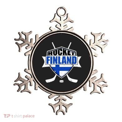 Finland Hockey Team Shield Ornament
