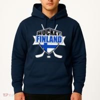 Finland Hockey Team Shield Hoodie thumb 2