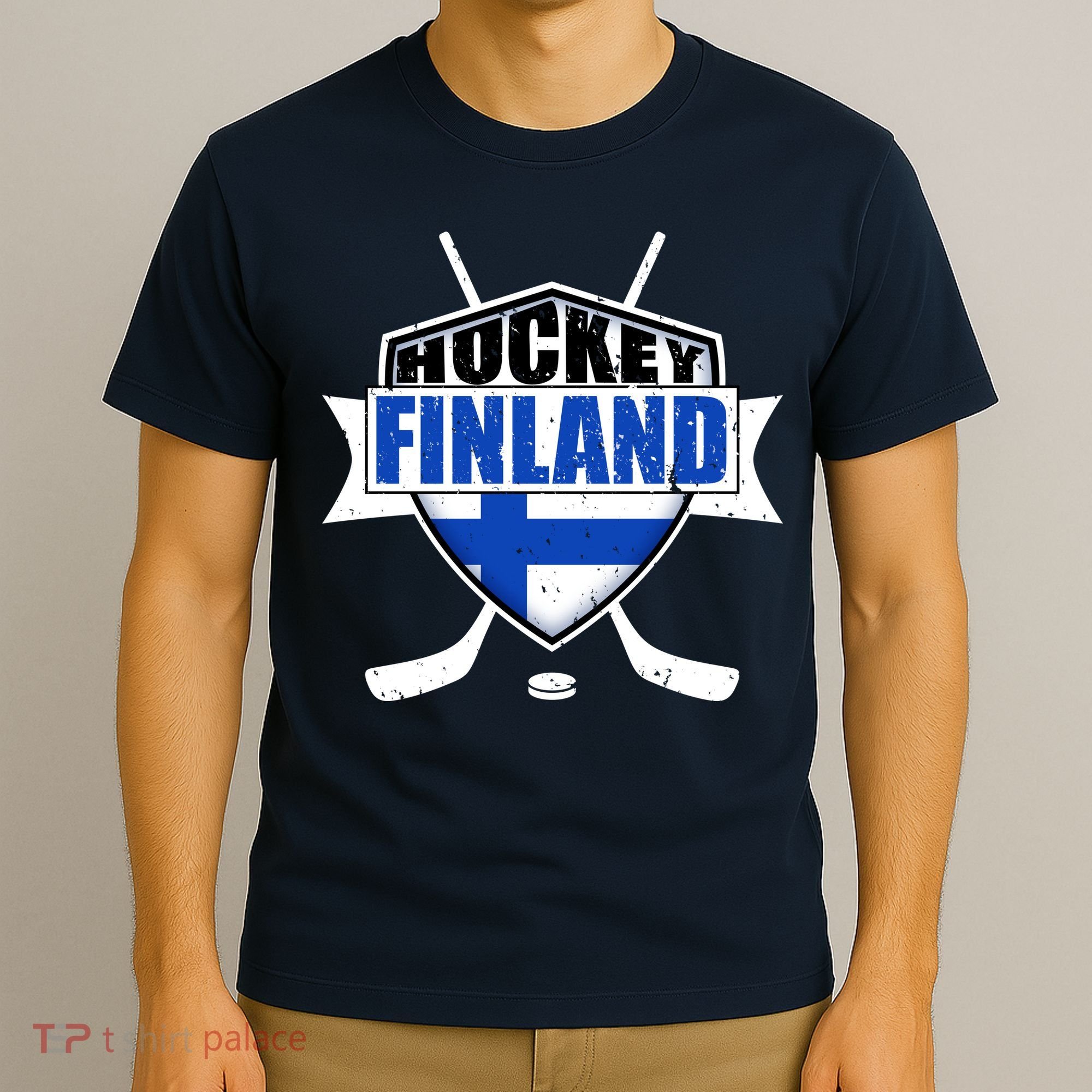 Finland Hockey Team Shield T-Shirt