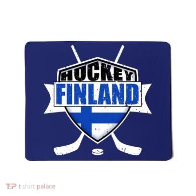 Finland Hockey Team Shield Mousepad