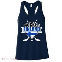 Finland Hockey Team Shield Women's Tank Top thumb 0