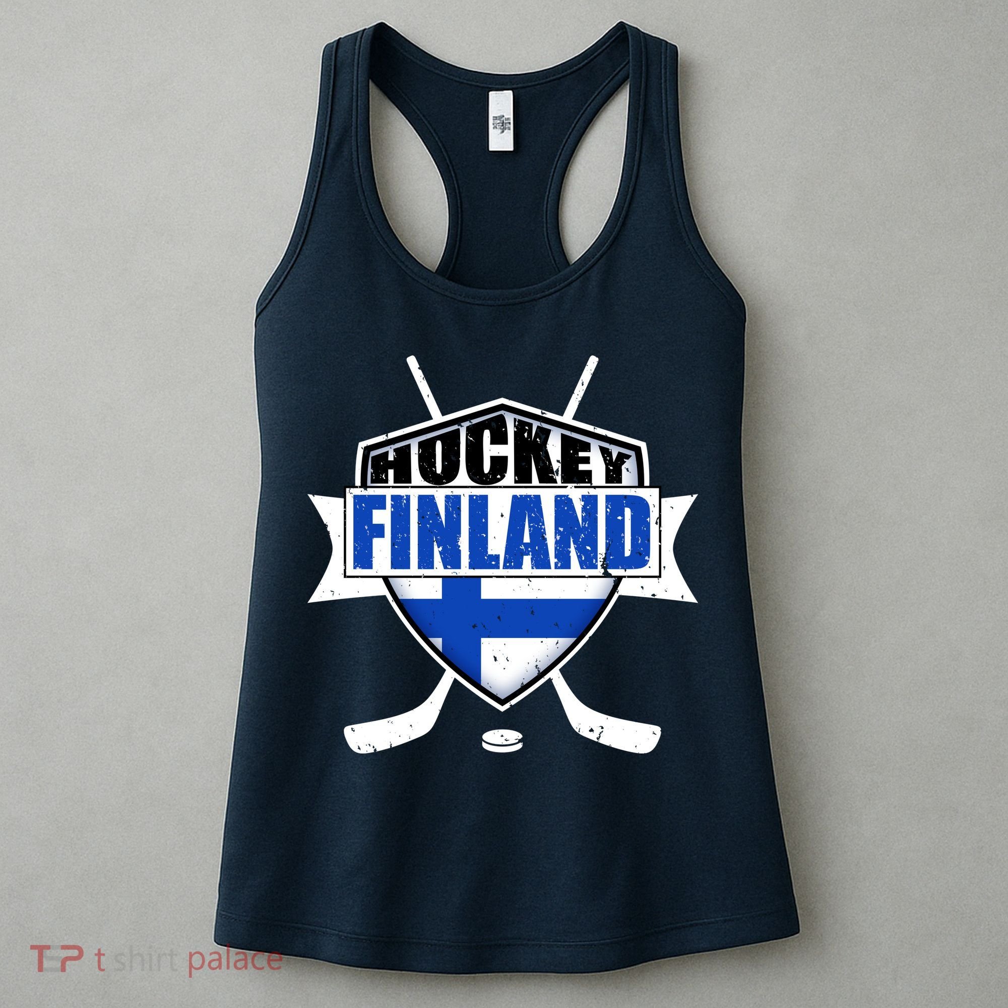 Finland Hockey Team Shield Women's Tank Top