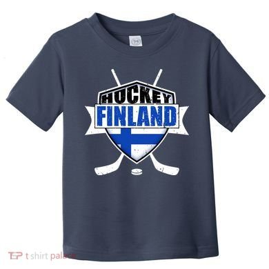 Finland Hockey Team Shield Toddler T-Shirt