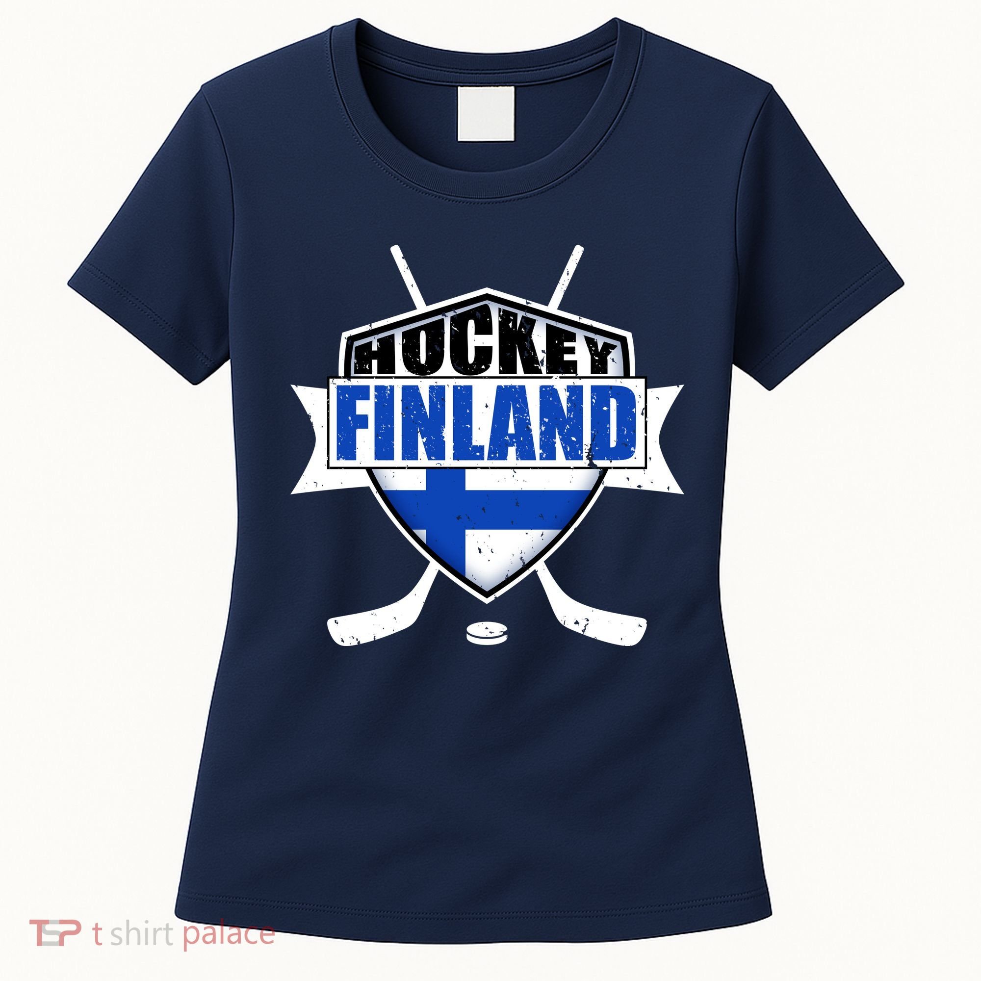 Finland Hockey Team Shield Women's T-Shirt